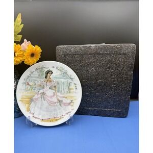 HENRI D'ARCEAU Limoges France Collector Plate Scarlet Woman the Century w/Box